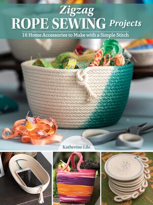 cover image of Zigzag Rope Sewing Projects